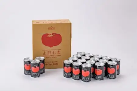 【2026年9月まで】 無塩 トマトジュース 山形代表 完熟とまと160g×60本 ja-jumtx60