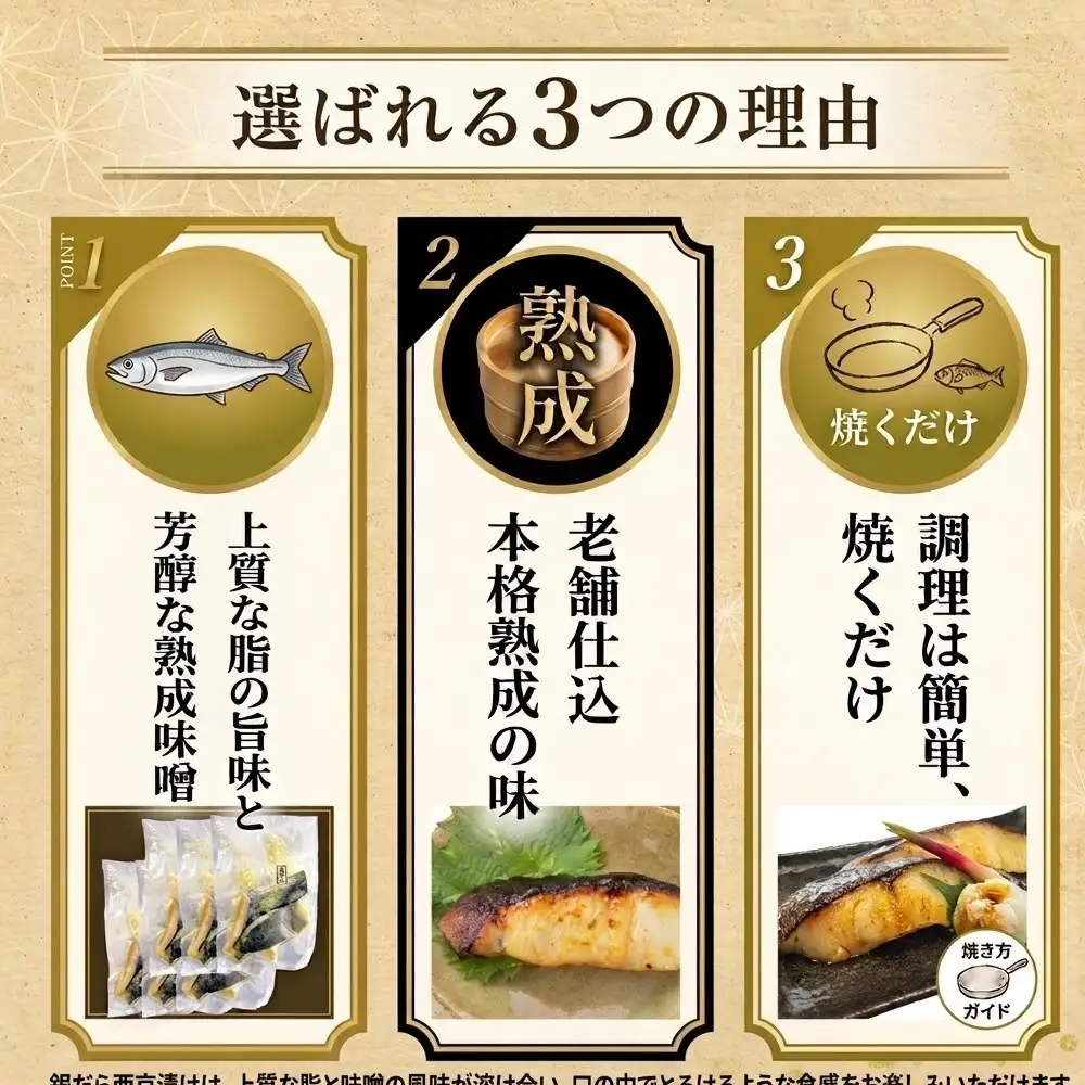 銀だら 西京漬 2切パック × 2セット 漬け魚 石巻市 西京漬け