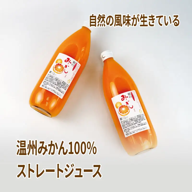 ジュース みかん ジュース 1,000ml × 4本 南四国ファーム H013-035020