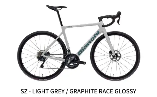 【 size55 】 ビアンキ SPRINT DISC SHIMANO 105 12S カーボンロードバイク SZ-LIGHT GREY × 1台 【 完全組立配送 】 フレーム モノコック エアロ ブレーキ コンポーネント シフティング ジオメトリー 自転車 レーシングスピリット ハイパフォーマンス フルカーボンロード カーボンロード