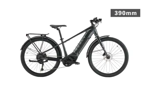 【 size390mm 】 パナソニック XEALT S5 電動アシスト 自転車 メタリックダークグレー × 1台 【 完全組立配送 】 e-BIKE バッテリー トルク ディスクブレーキ タイヤ フレーム 液晶ディスプレイ 自転車 電動アシスト自転車 電動自転車 通勤 通学 タフ アウトドア アルミフェンダー