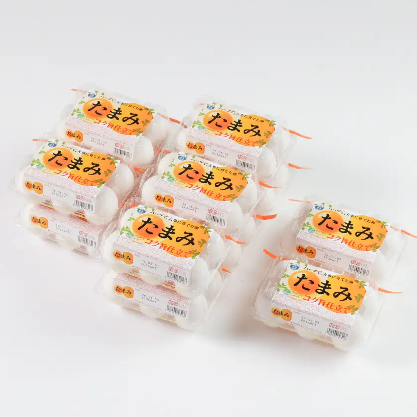 いすみポートリー産たまご「たまみ」6個入×10パック+割れ保障2パック【配送不可地域：離島】【1729054】