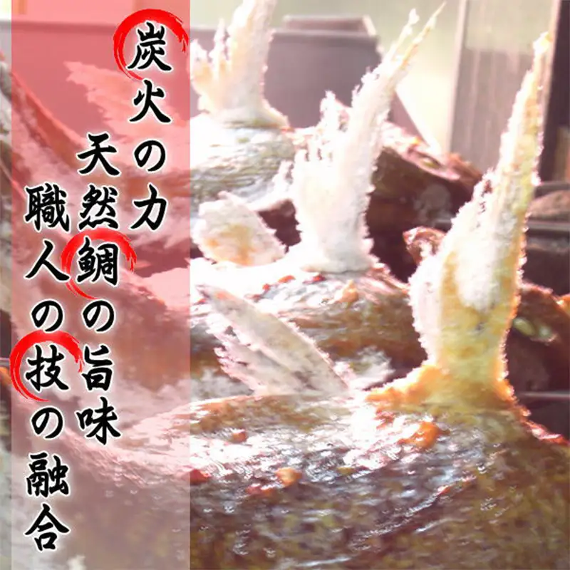 【商店街逸品】天然祝鯛 炭火焼1.2kg 国産はまぐり100g お食い初めセット_OS389-0007-03