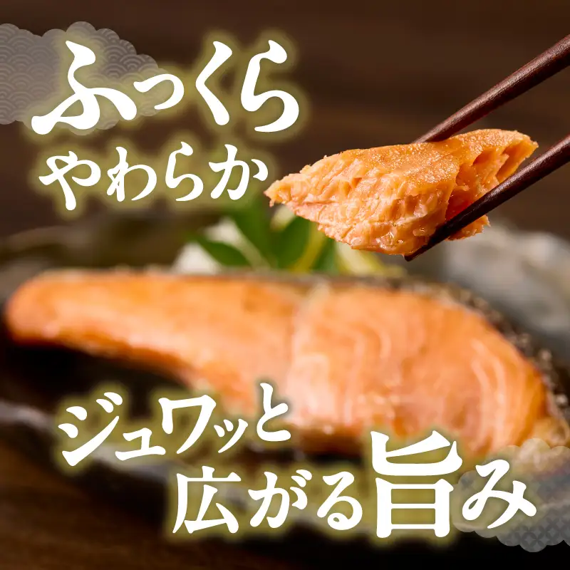 訳あり！ 銀鮭 切身 約1.2kg 便利なジッパーバック入り (a10-1309)