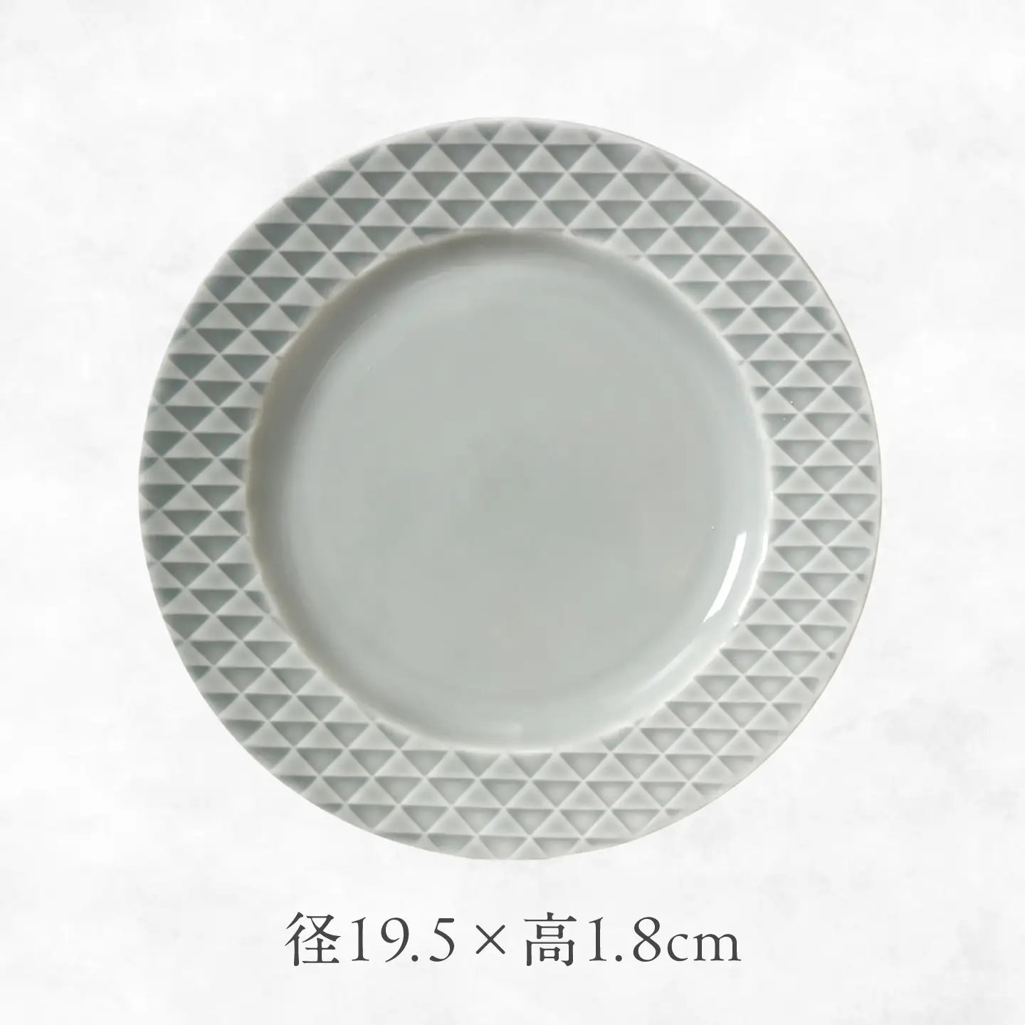 【美濃焼】 吉祥 19リム皿 鱗 2枚セット 瑞浪市 / JS企画 小田陶器  陶器 食器 お皿 皿  お皿 リムプレート 丸皿[AZAZ337]