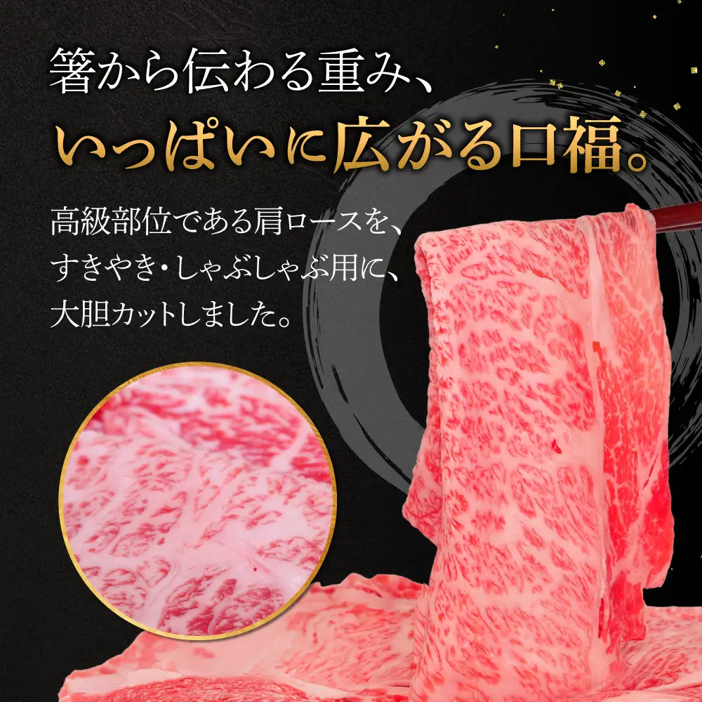 近江牛肩ロース 520g 株式会社オカキブラザーズフーズ 滋賀県 東近江市 B-E19 近江牛 肩ロース スライス 520g A5 A4 すき焼き しゃぶしゃぶ 和牛 牛肉 ブランド牛