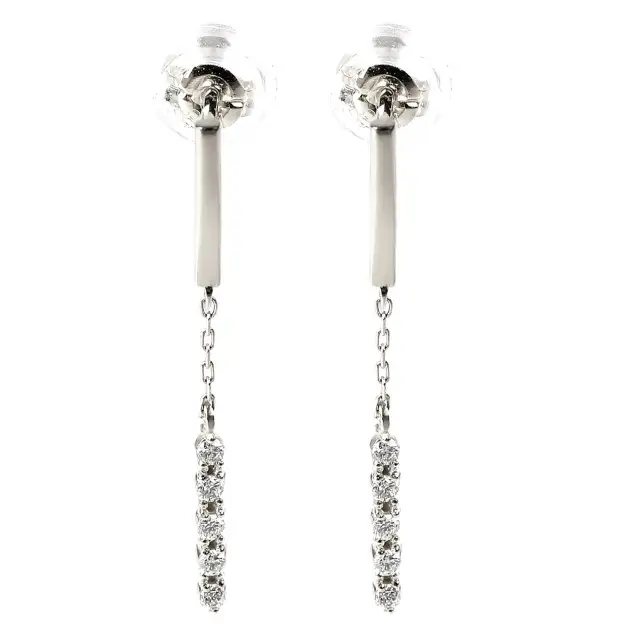 PTダイヤ　ピアス　トータル0.06ＣＴ　E303DI-P