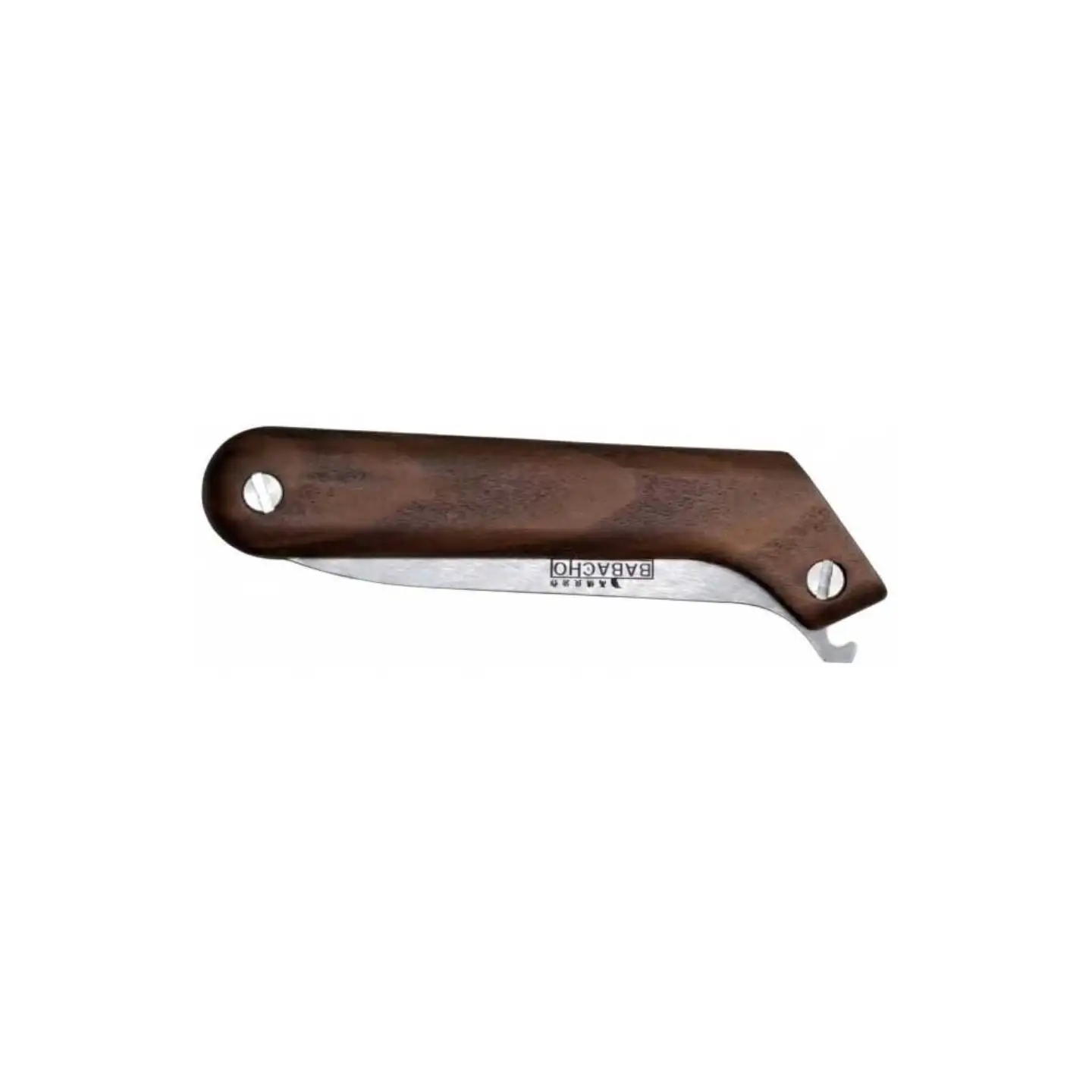 [BABACHO]多喜火鉈 折りたたみ式ナイフ調理用　ウォルナット アウトドア キャンプ ないふ knife コンパクト 