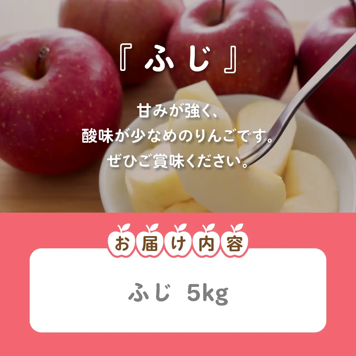 【先行予約】ふじ5kg (令和8年12月中旬頃より順次発送) NABU003
