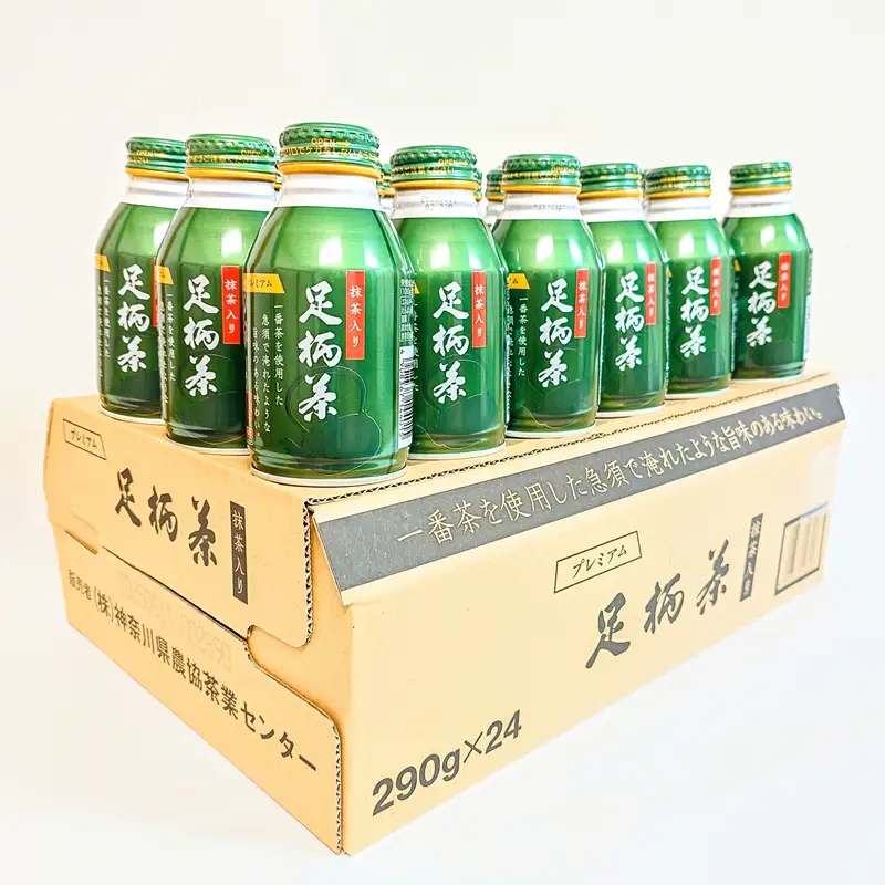 【定期便】毎月お届け（6ヶ月間） 足柄茶プレミアムリシール缶（290ｇ×24本入）【 お茶 ギフト プレゼント 贈り物 神奈川県 南足柄市 】