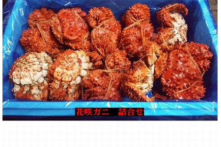 【北海道根室産】茹でたて花咲ガニ3.4kg詰合せ(チルド便) C-57007