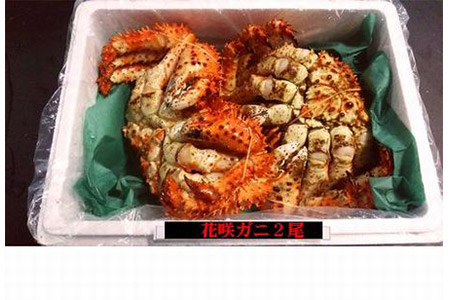 【北海道根室産】花咲ガニ2～3尾(チルド便) C-57014