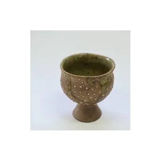 釉彩酒器 ワイングラス 陶芸品《受注制作》カップ コップ ぐい呑み お猪口 おすすめ 和食器 おしゃれ 手作り 陶器 陶芸 陶芸作家