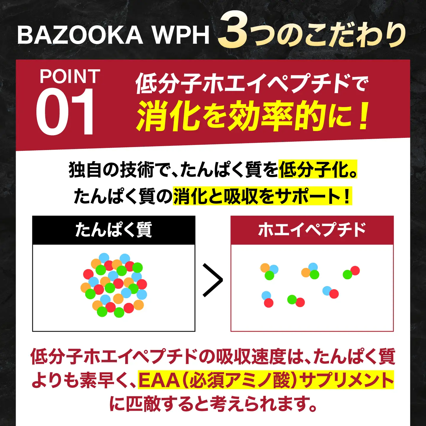 プロテイン BAZOOKA NUTRITION WPH（ホエイペプチド）＜サワートロピカル＞ 600g｜バズーカ岡田監修 アルプロン[AIEN001]