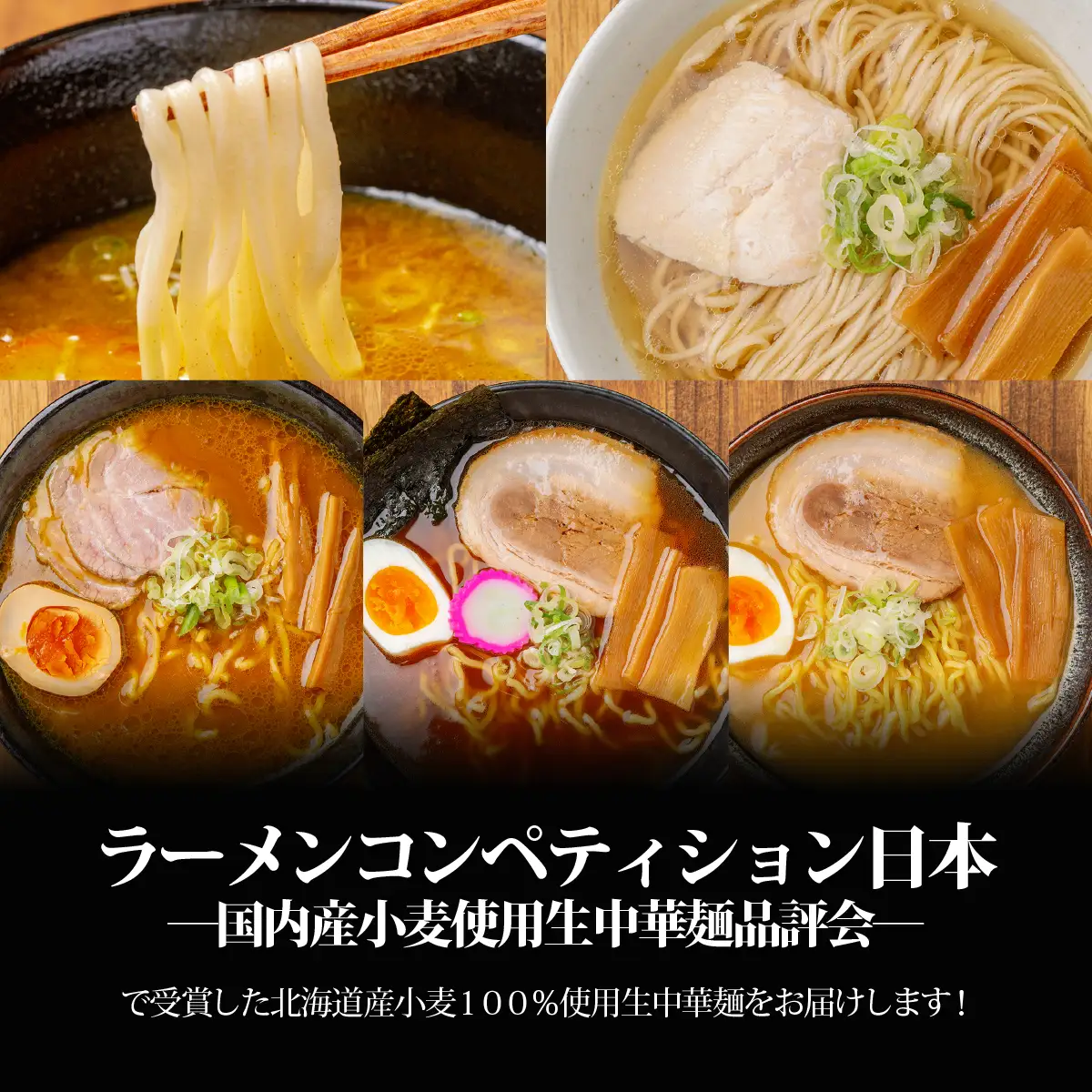 【品評会受賞麺】ラーメン・つけ麺計 １０食セット(カレーつけ麺２食、室蘭カレーラーメン２食、懐かし醤油ラーメン２食、味噌ラーメン２食、知床どりしおラーメン２食) MROV041