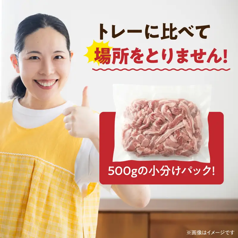 【 全3回 定期便 】＜ 訳あり ＞鹿児島県産 豚肉 切り落とし 3kg（500g×6パック） KN179-T01 訳アリ 肉 豚