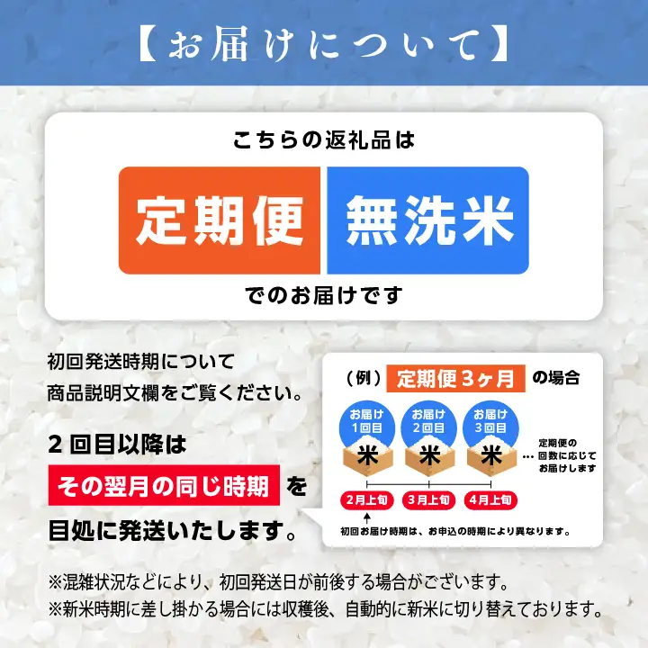 《先行予約》【9ヶ月定期便】無洗米 令和8年産 こしひかり 5kg 無洗