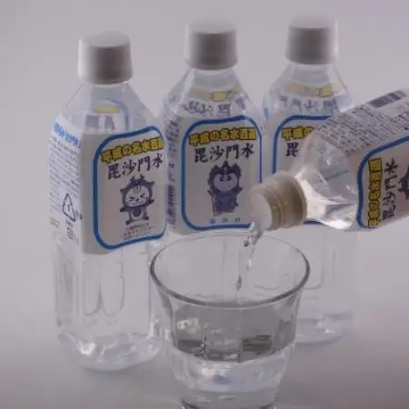 【毎月定期便】毘沙門水　ミネラルウォーター　平成の名水百選　500ml×24本(1ケース)全2回【4087733】
