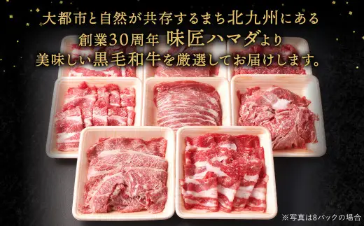 復刻！九州産 黒毛和牛 切り落とし 計1.2kg 300g×4パック 小分け【2026年8月発送】