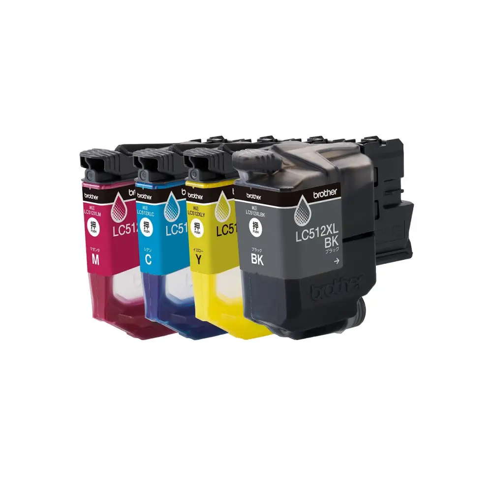 【ブラザー 純正インクカートリッジ LC512XL-4PK】