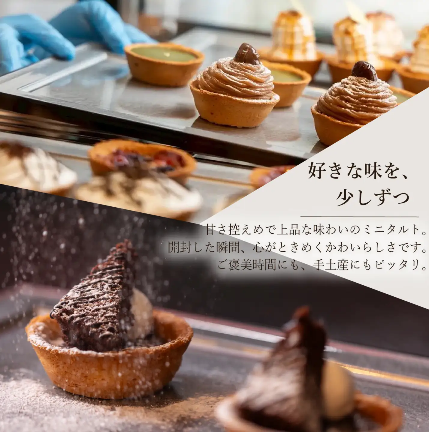 【小さなタルトのお店S】 4種 スイーツ 冷凍 タルト チョコ チーズ