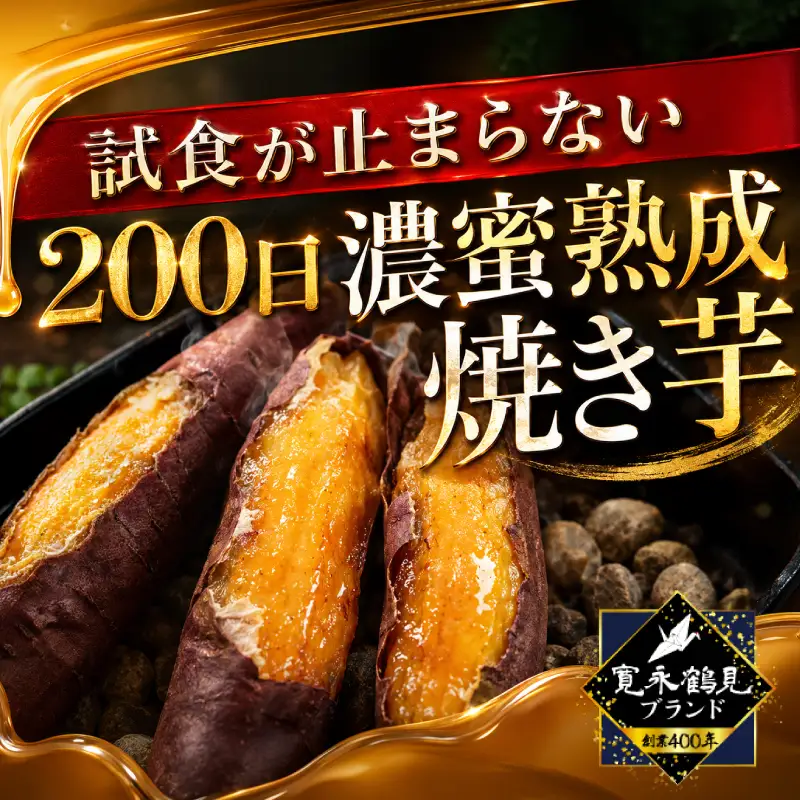【先行予約2027年2月以降発送】200日極限ギリギリまで熟成させた『濃密熟成焼き芋』お試し1キロ 野菜 やさい 食品 焼き芋 横浜市 芋 甘い 美味しい 熟成 さつまいも 新食感 食 イモ 【テレビ出演で話題沸騰】