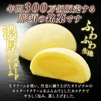 御用邸の月 10個入り 2箱 〔P-451〕 | お菓子 菓子 和菓子 個包装 ギフト 贈答用 プレゼント お取り寄せ スイーツ おやつ 人気 ランキング お土産 ご当地 銘菓 有名 那須町 カステラ カスタード いづみや