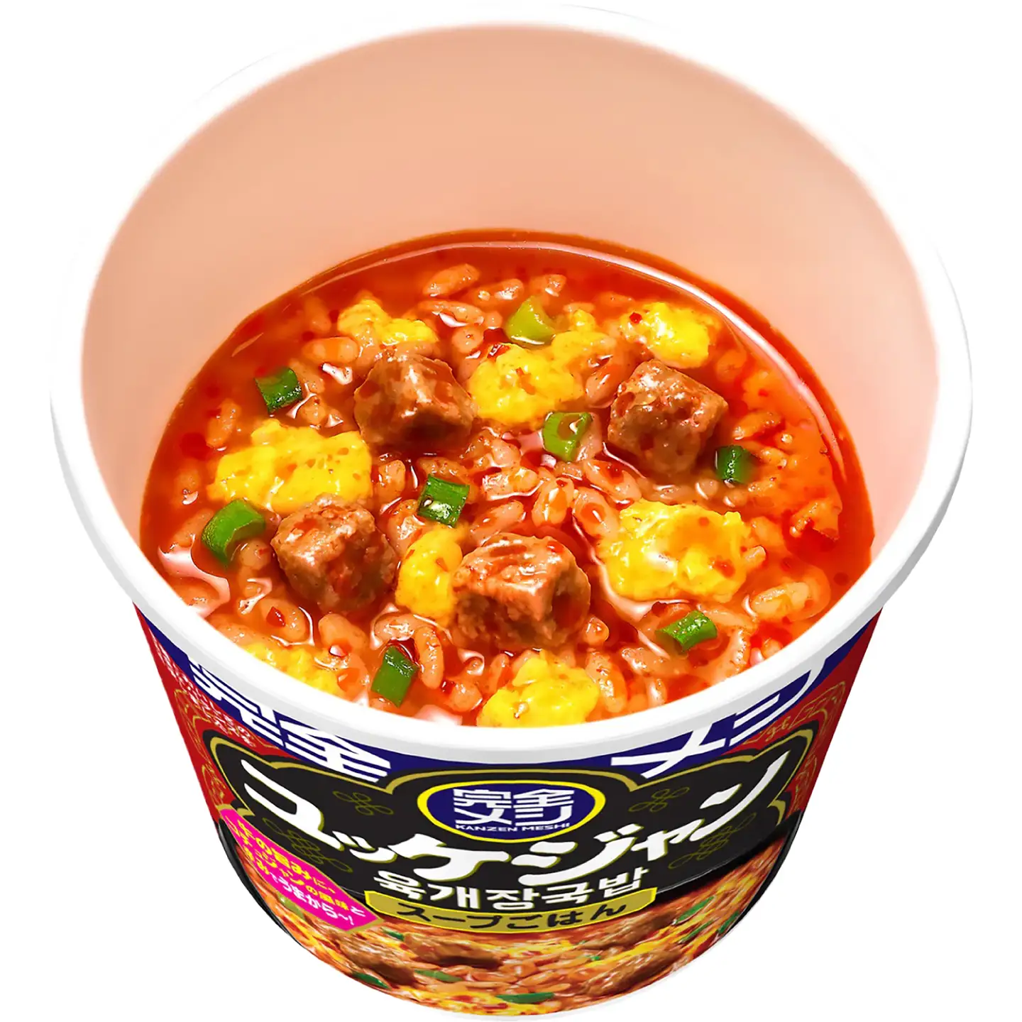 【3回定期便】完全メシ 旨辛メシ ユッケジャン 2ケース 計12食 BIBI040 インスタント