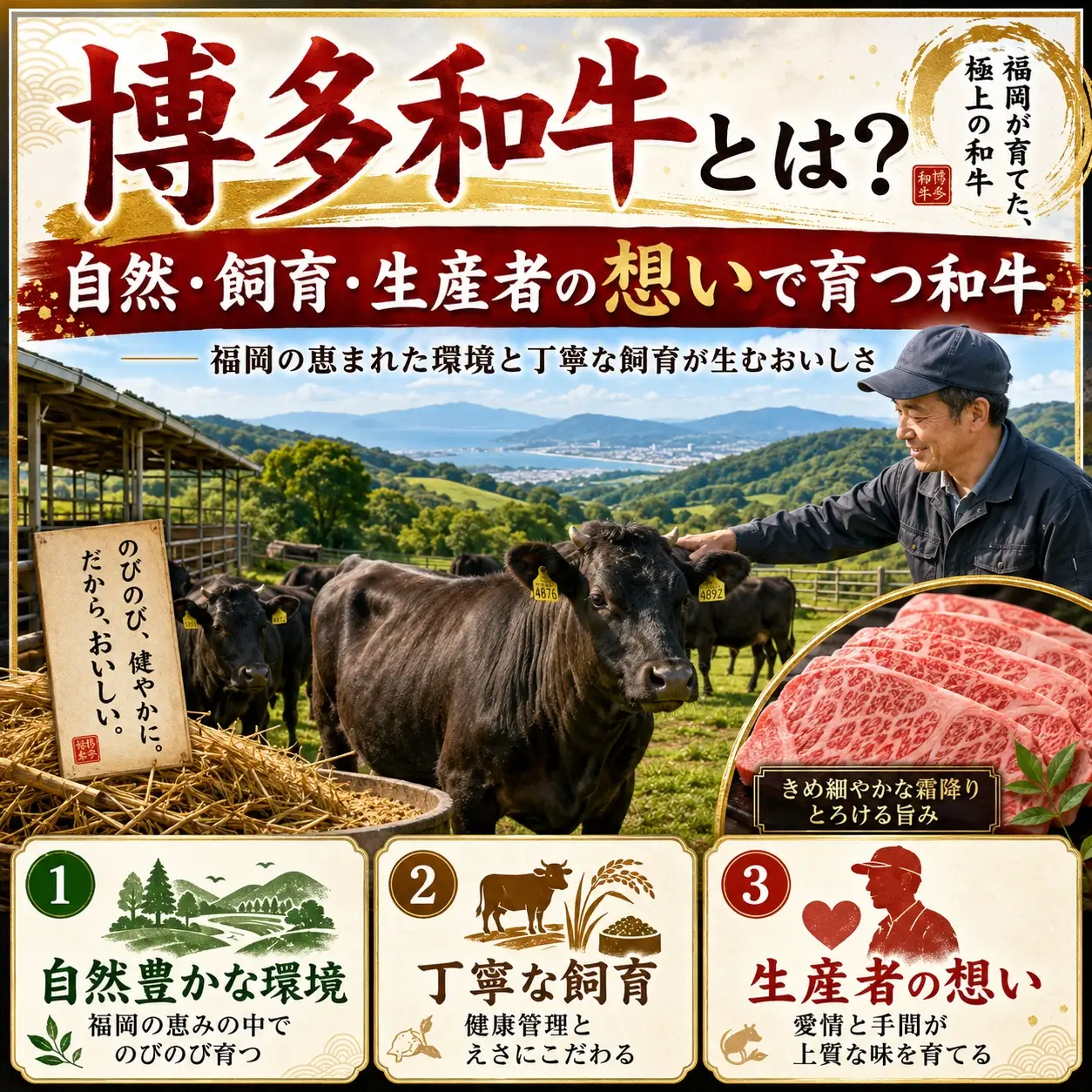 この味プレミアム！【A4～A5】【厳選希少部位】博多和牛芯ロースステーキ 100g【CP061a】