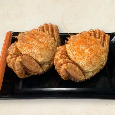 北海道噴火湾産 ボイル毛ガニ 400g前後×2杯 ❘ カニ 毛蟹 かに 海鮮 毛がに 北海道産 冷凍 毛カニ グルメ お取り寄せ 魚介類 海産物 茹で蟹 茹でガニ 北海道 濃厚 かに味噌 おかず 八雲町