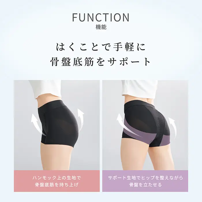 【ブラック Lサイズ】SIXPAD 骨盤底筋ショーツ
