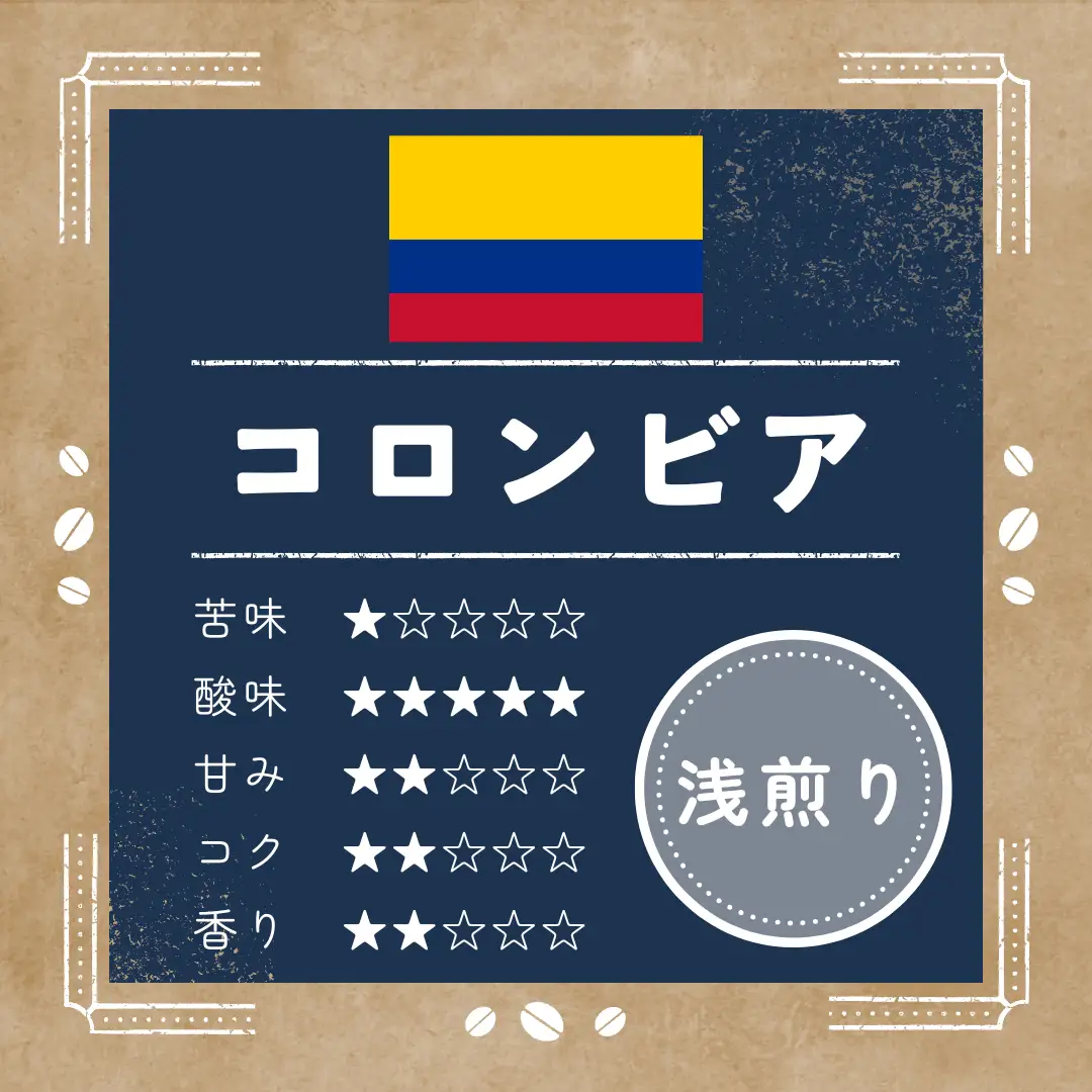 コーヒー粉 コロンビア 200g × 2袋 ann's cafe コーヒー粉