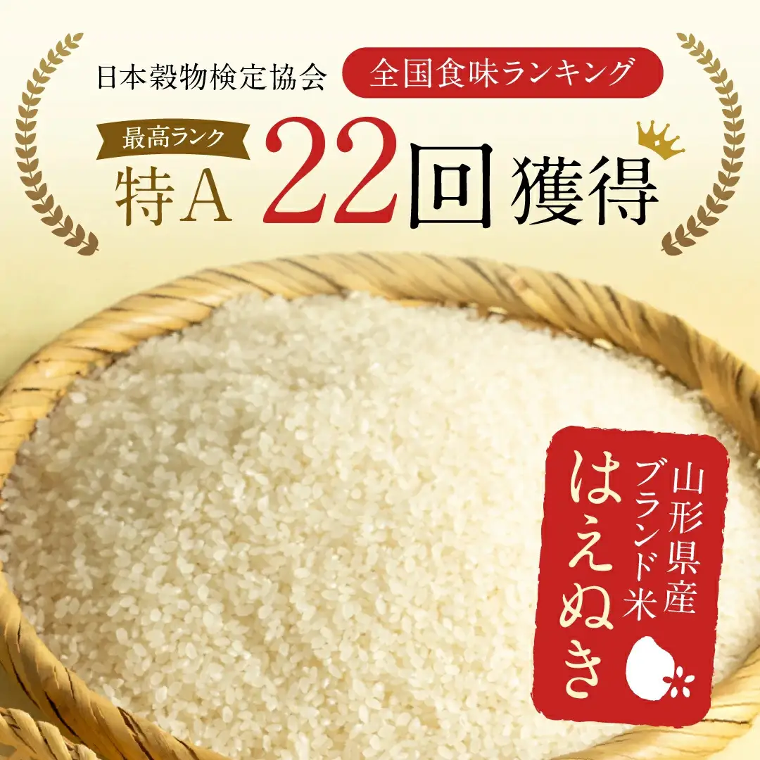 FYN2-425 【8月後半発送】令和7年度産 山形県 西川町産 無洗米 はえぬき 5kg 精米 白米 米 お米 ブランド米 ごはん ご飯 節水 時短 月山