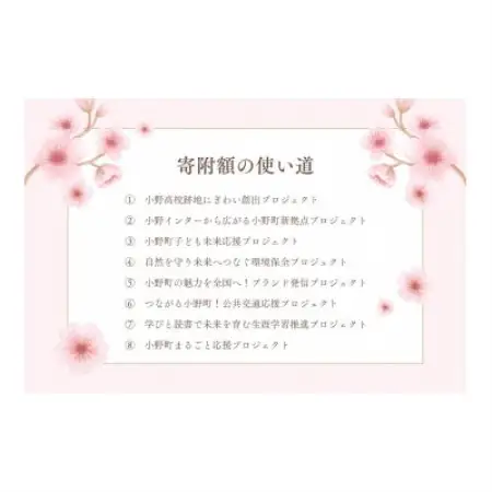 【返礼品なし】福島県小野町応援寄附 100,000円