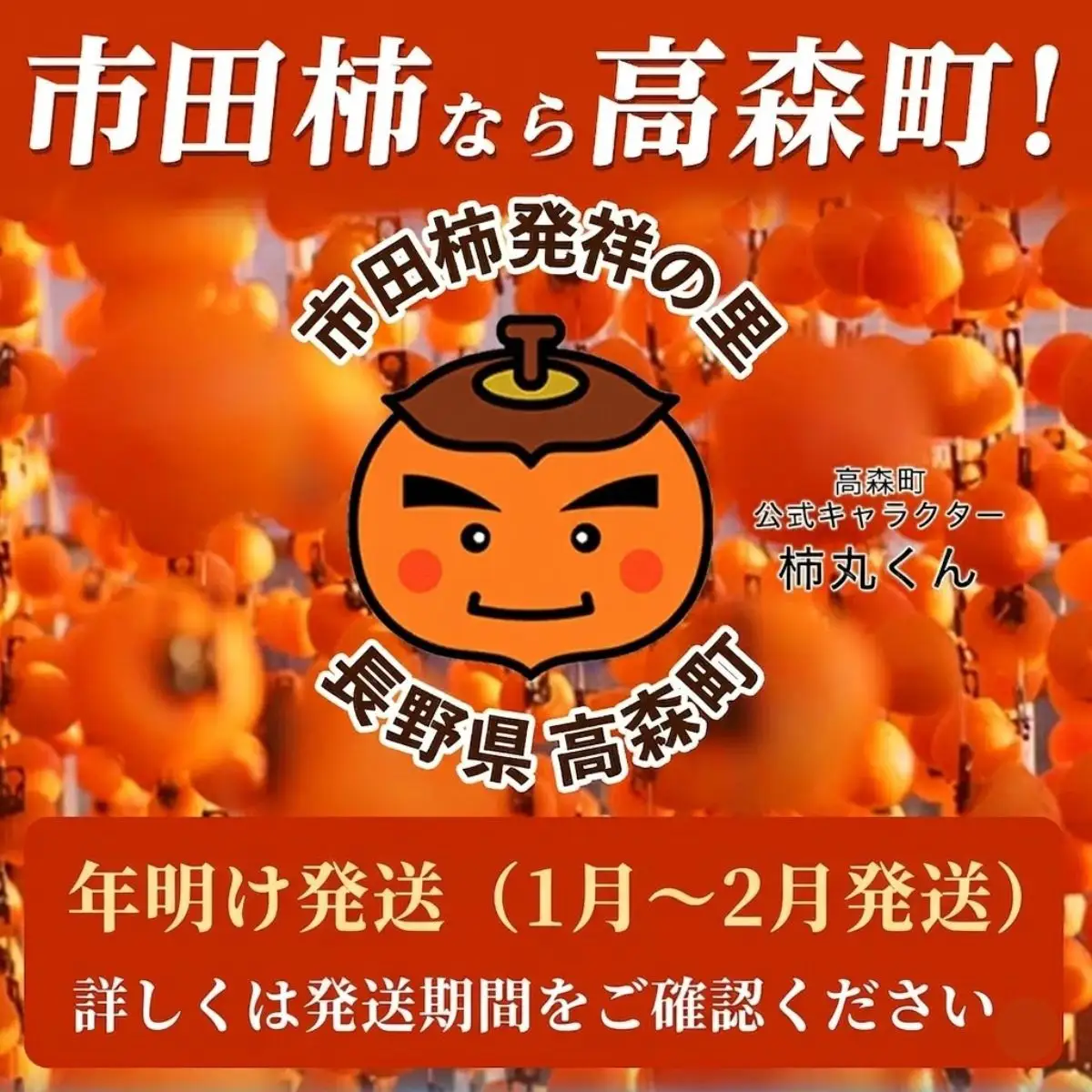 【市田柿専門店 金の柿】黒箱「特秀品」2Lサイズ20個入り×2＜2027年1月発送開始＞