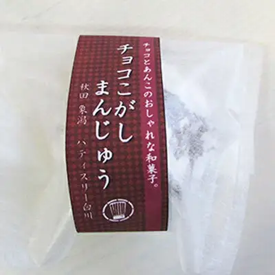 チョコとこしあんが絶妙 チョコこがしまんじゅう 10個