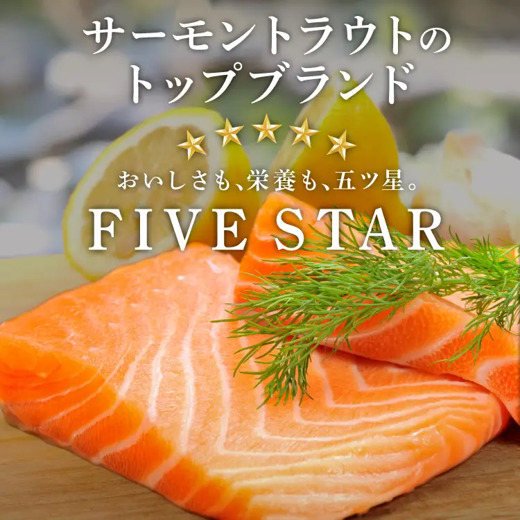 FIVE STAR ブランド 訳あり トラウト サーモン スライス 総重量 400g 200g×2p 