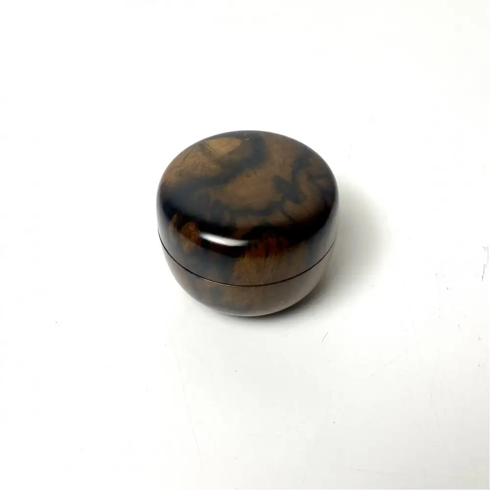 黒柿　小平棗