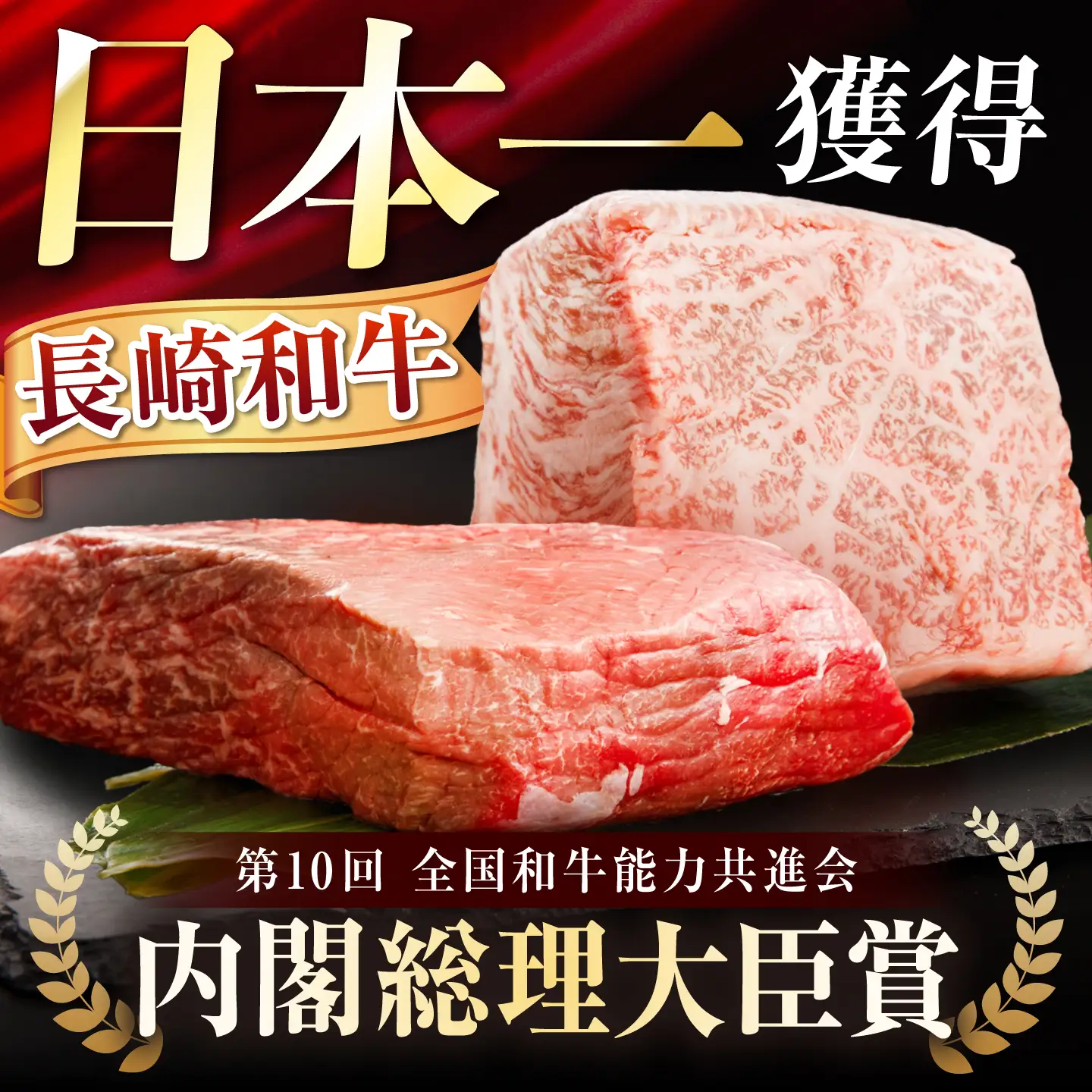 【豪快1kg塊肉】長崎和牛 A5 ブロック肉 1kg(霜降り・赤身) 2種食べ比べセット / 霜降り 赤身 2種 食べ比べ セット 和牛 国産 牛肉 ステーキ ローストビーフ BBQ 焼肉 / 諫早市 / 野中精肉店[AHCW167]