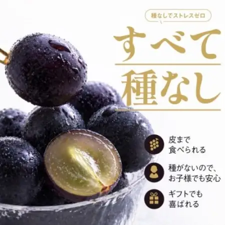 星乃ピオーネ 3房～5房(2kg以上)【配送不可地域：離島・北海道・沖縄県】【1740015】
