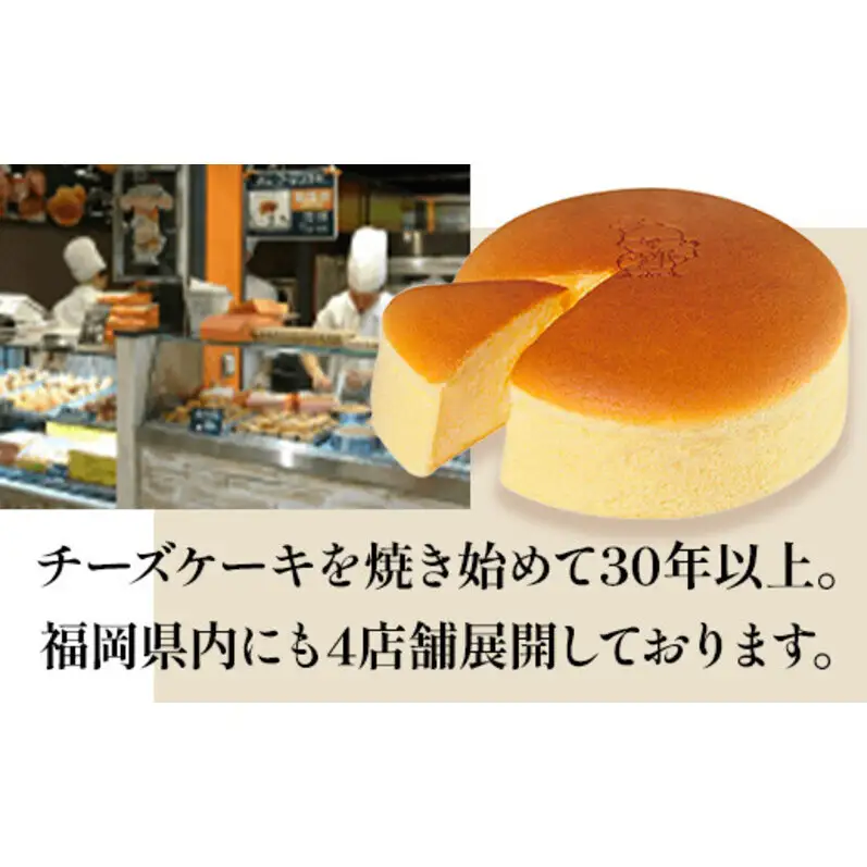 【定期便全3回】てつおじさんの チーズケーキ 4個 6号サイズ 冷凍 チーズ ケーキ