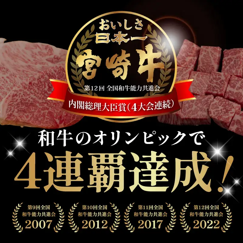 宮崎牛切り落とし N0217-YA868