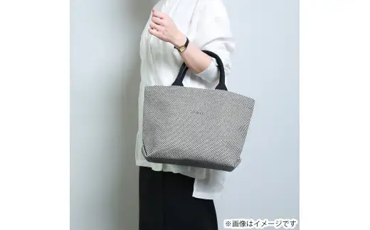 三河木綿刺し子織バッグ sasicco トート （ 消防刺子 ） 