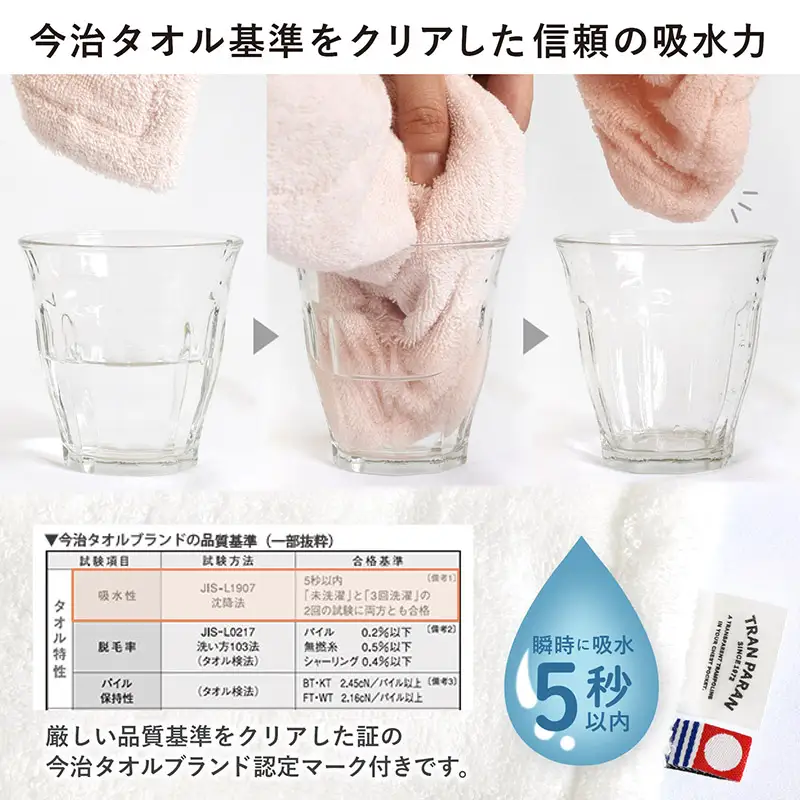 今治タオル　HOTELALA　バスマット　1枚（ホワイト）