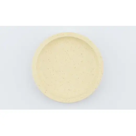 有田焼 リムプレート 23cm 化粧土【まるぶん】食器 器 うつわ 皿 プレート クリーム マット おうちかカフェ おしゃれ パスタ皿 カレー皿 ギフト A18-276