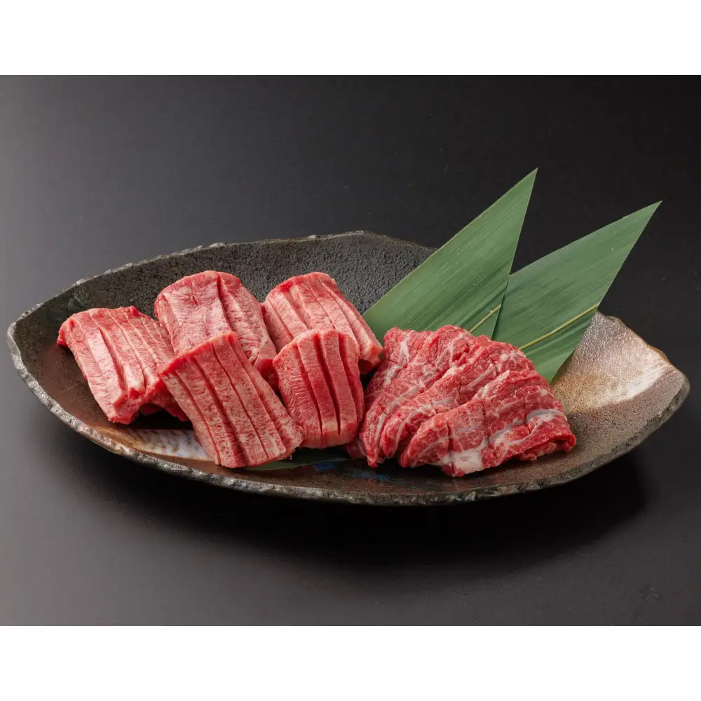 国産厚切り牛タンツラミ焼肉セット(計約400g) 【鳥取県 境港市】