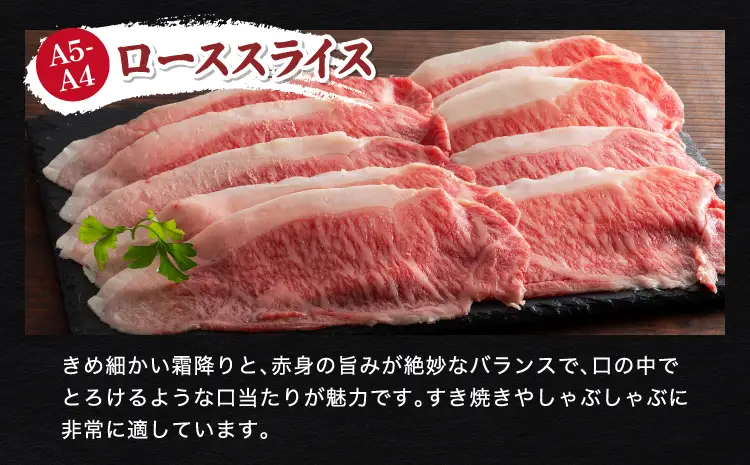 くまもと黒毛和牛「藤彩牛」厳選3種の食べ比べ 計700g (ローススライス、ロース焼肉各200g、バラ(カルビ)300g)