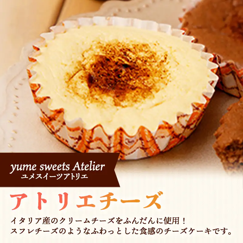 アトリエチーズ10個入り【チーズケーキ ケーキ おやつ お菓子 スイーツ 贈り物 島根県 安来市】【価格変更】【17-YA-07】