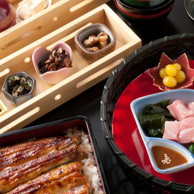 【ふるなびWEEK対象】お食事券 うなぎ会席 藍の家亭 10,000円分 お食事券