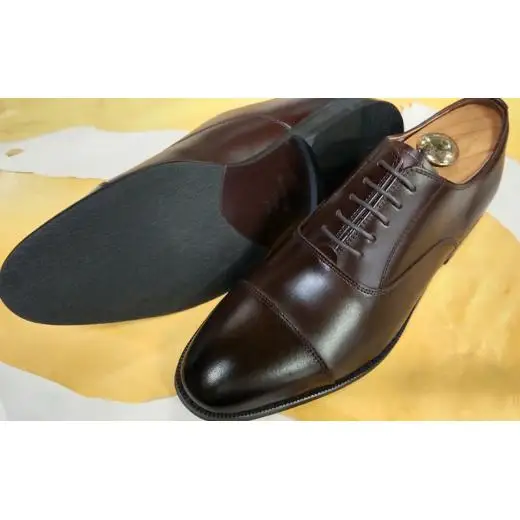 【KING350 ブラウン】29.0cm キングサイズビジネスシューズ（幅広甲高4E）